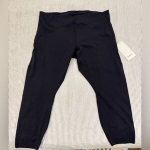 lululemon InStill HR Tight 25”, Black Size 20 Leggings, NWT